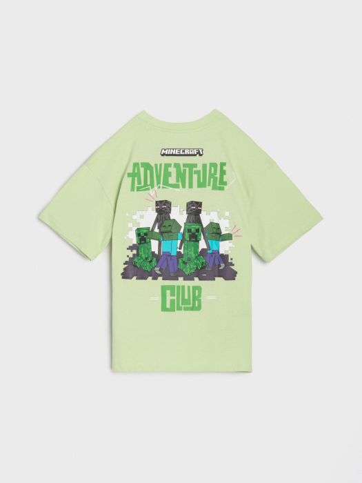 Tricou din bumbac cu maneca scurta Minecraft Adventure Club [2]