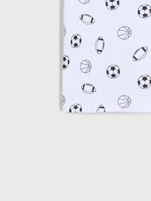 Tricou din bumbac cu maneca scurta Mingii [13]