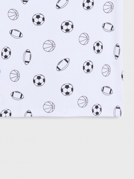 Tricou din bumbac cu maneca scurta Mingii [5]