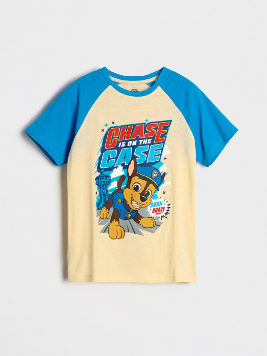Tricou din bumbac cu maneca scurta Paw Patrol Born Brave [1]