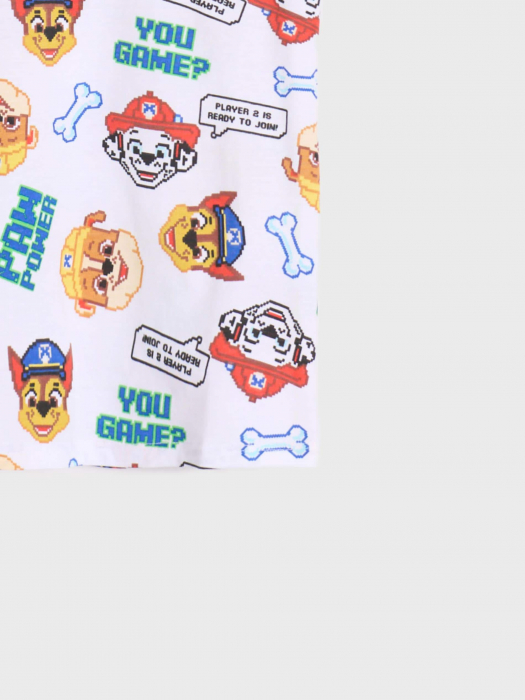 Tricou din bumbac cu maneca scurta Paw Patrol Power [6]