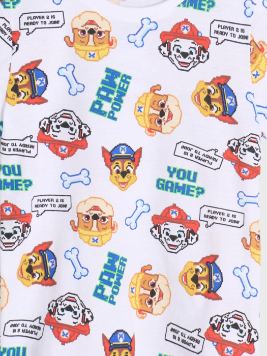 Tricou din bumbac cu maneca scurta Paw Patrol Power [7]
