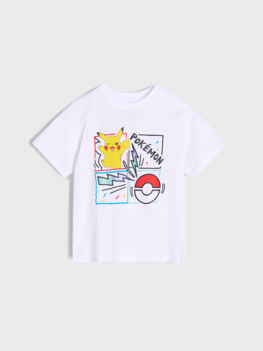 Tricou din bumbac cu maneca scurta Pokemon [1]