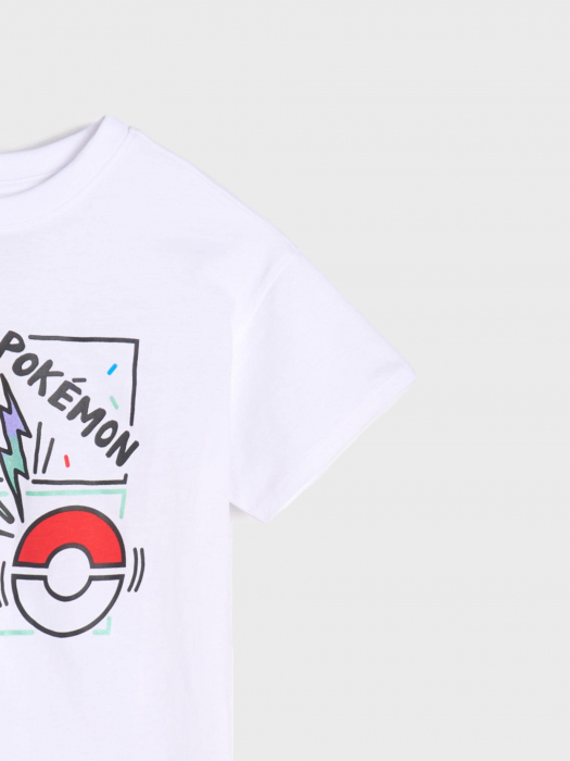 Tricou din bumbac cu maneca scurta Pokemon [3]