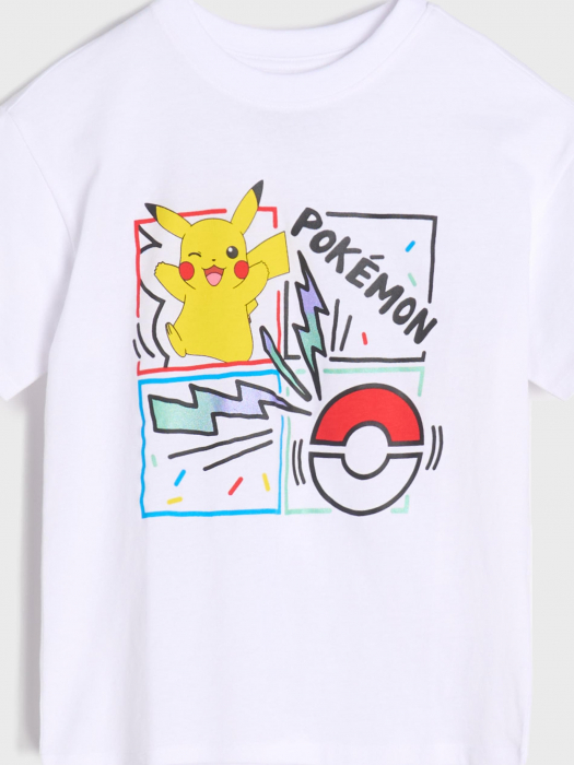 Tricou din bumbac cu maneca scurta Pokemon [5]