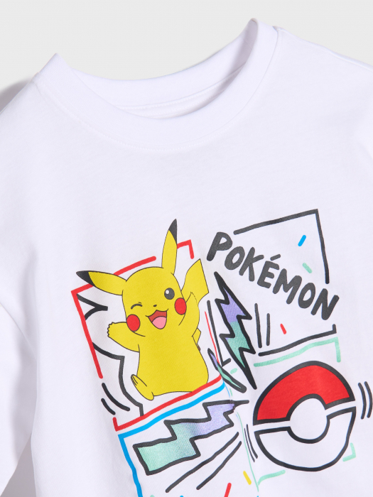 Tricou din bumbac cu maneca scurta Pokemon [2]