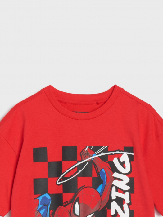 Tricou din bumbac cu maneca scurta Spider-Man [5]
