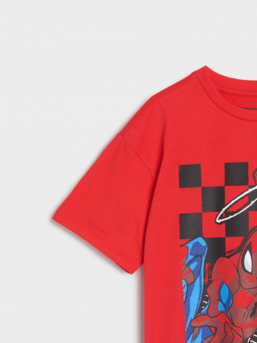 Tricou din bumbac cu maneca scurta Spider-Man [6]