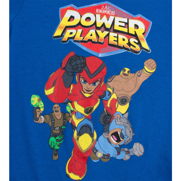Bluza bumbac, maneca lunga, Power Players [3]