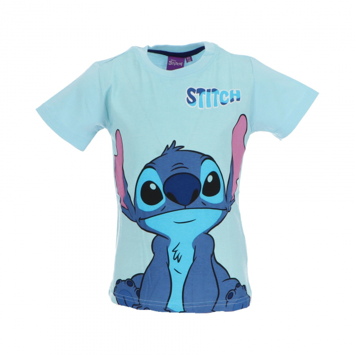 Tricou maneca scurta din bumbac Lilo si Stitch Loving [1]