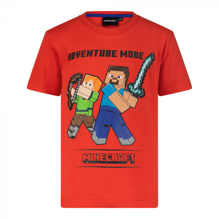 Tricou maneca scurta din bumbac Minecraft Zombies Around [1]