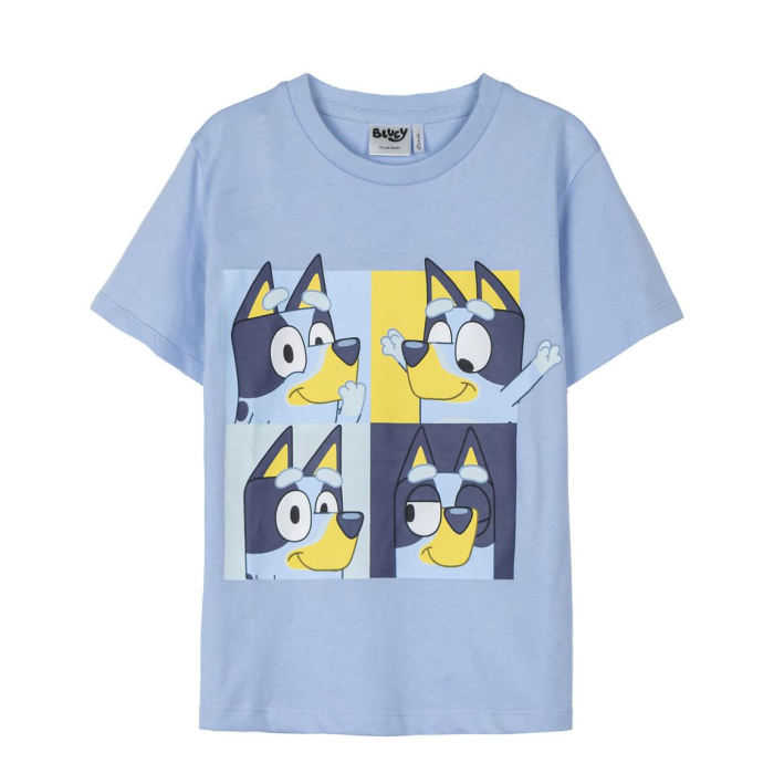 Tricou maneca scurta din bumbac, pentru copii Bluey [1]