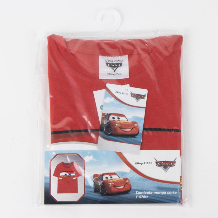 Tricou maneca scurta din bumbac, pentru copii Cars Disney [6]