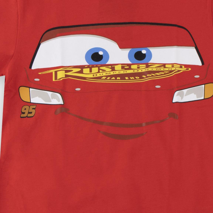 Tricou maneca scurta din bumbac, pentru copii Cars Disney [3]