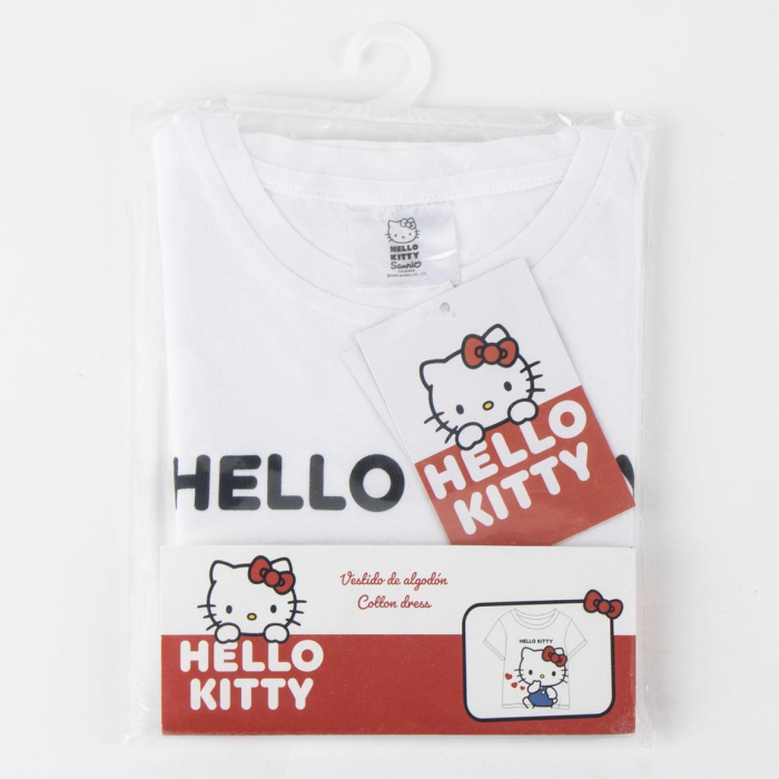 Tricou maneca scurta din bumbac, pentru copii Hello Kitty [6]