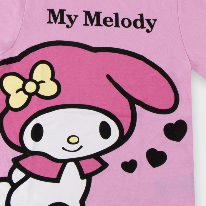 Tricou maneca scurta din bumbac, pentru copii Hello Kitty My Melody [3]