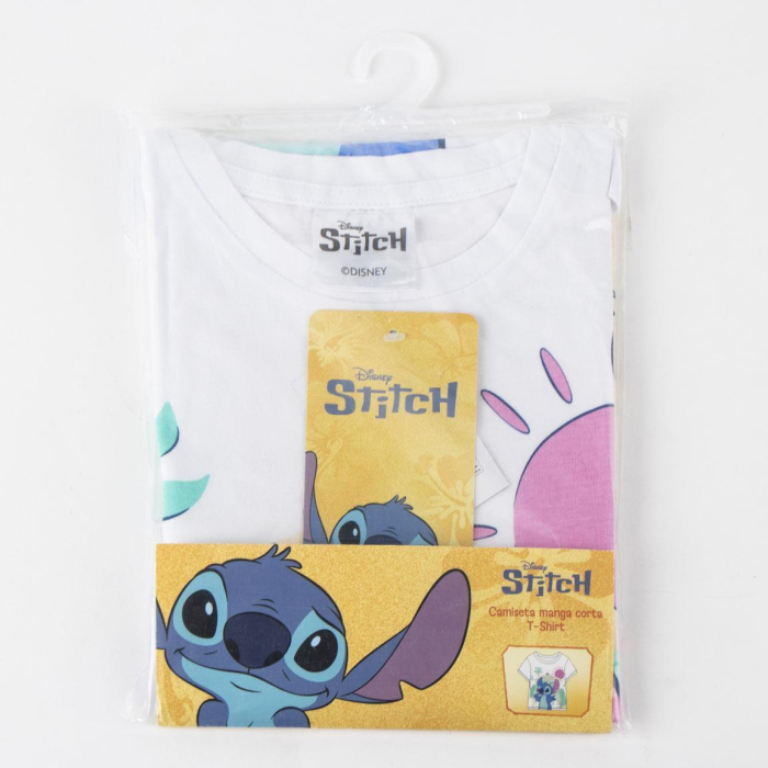 Tricou maneca scurta din bumbac, pentru copii Stitch Surf Shack [6]