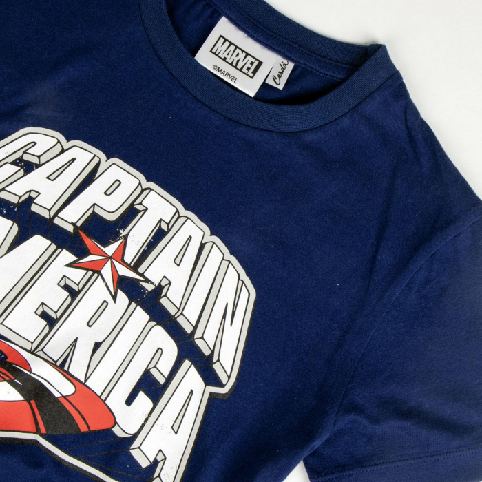 Tricou maneca scurta, pentru copii Avengers Captain America [3]