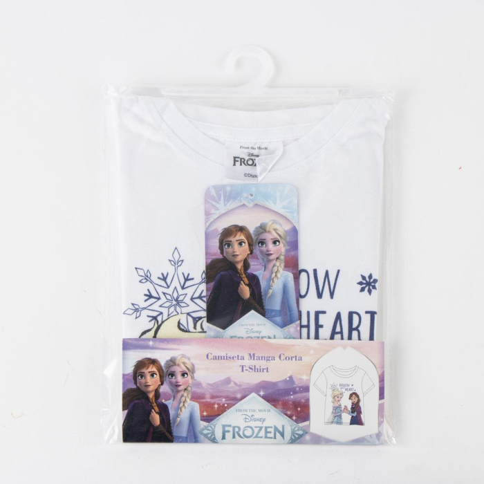 Tricou maneca scurta, pentru copii Frozen Follow your heart [6]