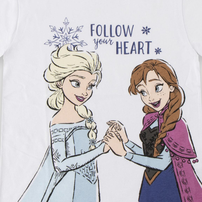 Tricou maneca scurta, pentru copii Frozen Follow your heart [3]