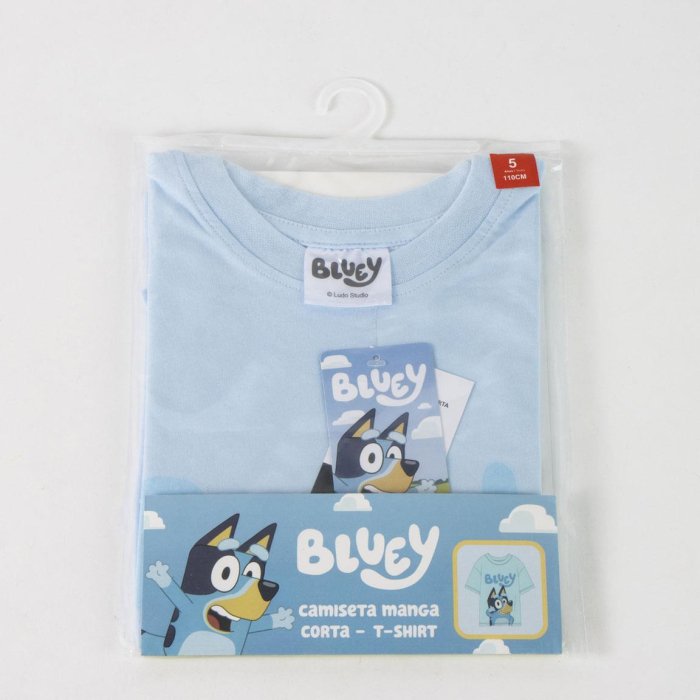 Tricou maneca scurta, pentru copii Hello Bluey [8]