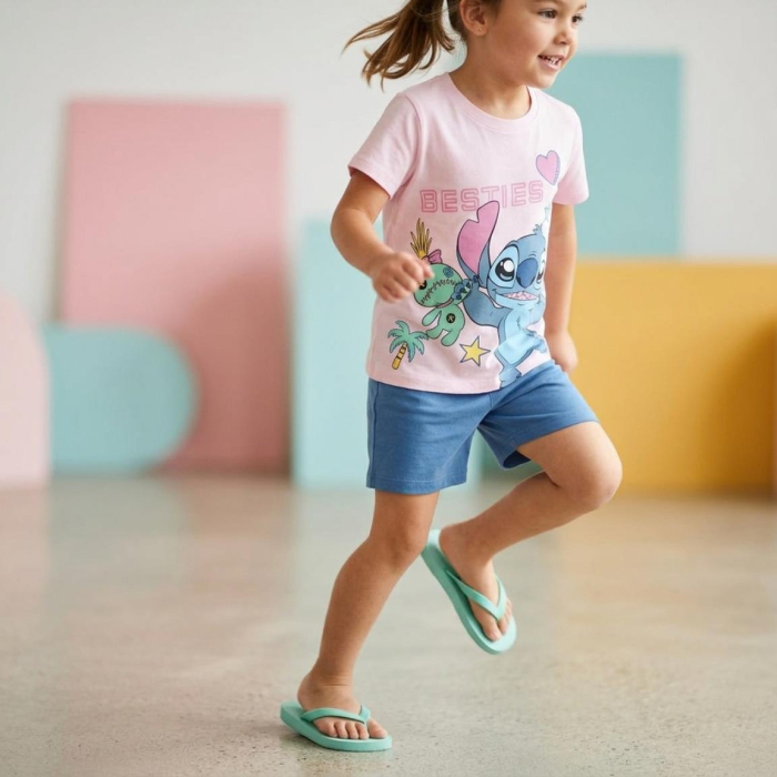 Tricou maneca scurta, pentru copii Lilo & Stitch Besties [6]