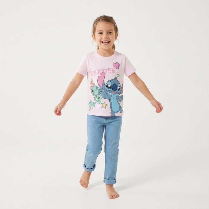 Tricou maneca scurta, pentru copii Lilo & Stitch Besties [4]