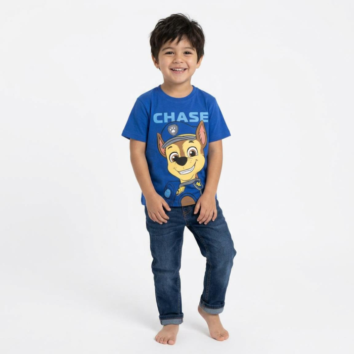 Tricou maneca scurta, pentru copii Paw Patrol Chase [4]