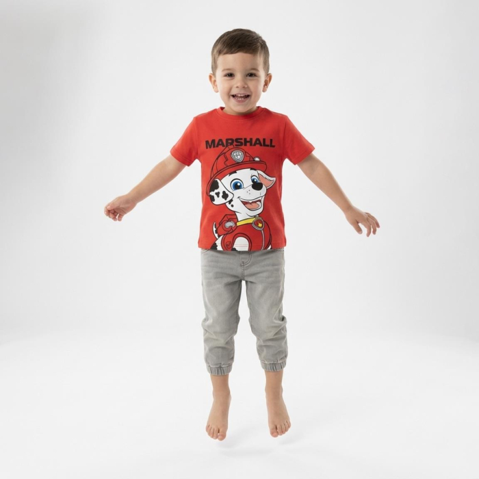 Tricou maneca scurta, pentru copii Paw Patrol Marshall [4]