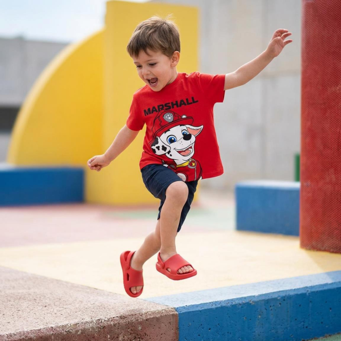 Tricou maneca scurta, pentru copii Paw Patrol Marshall [6]