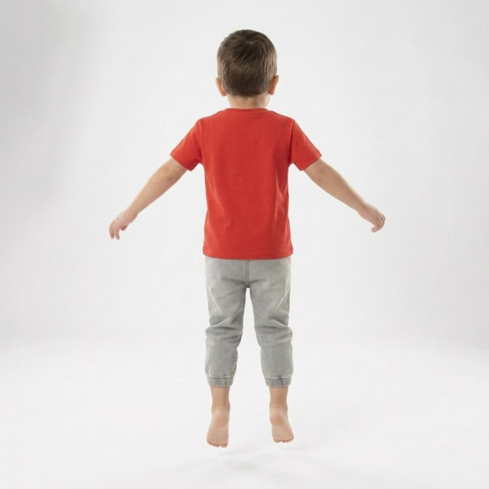 Tricou maneca scurta, pentru copii Paw Patrol Marshall [5]