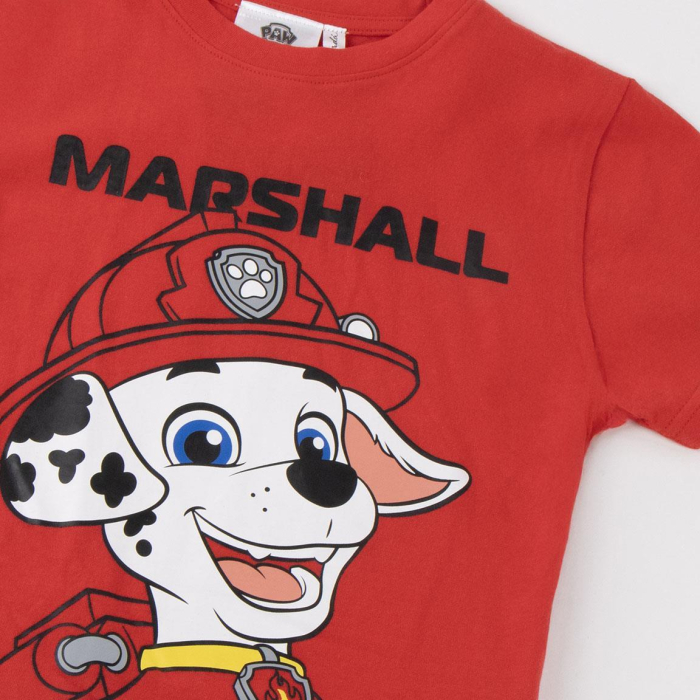 Tricou maneca scurta, pentru copii Paw Patrol Marshall [3]
