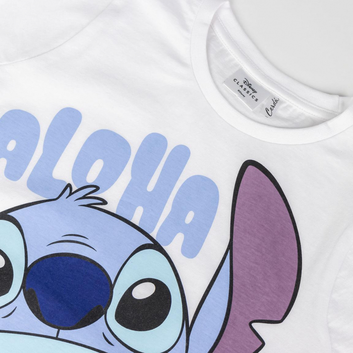 Tricou maneca scurta, pentru copii Stitch Aloha [3]