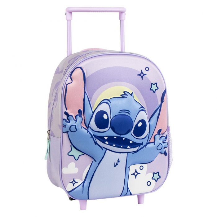 Troler gradinita 3D, 1 compartiment , Lilo & Stitch , Star ,31x25x10 cm [1]