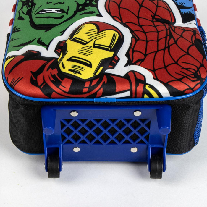 Troler gradinita 3D Avengers , 31x25x10 cm 1 compartiment [6]