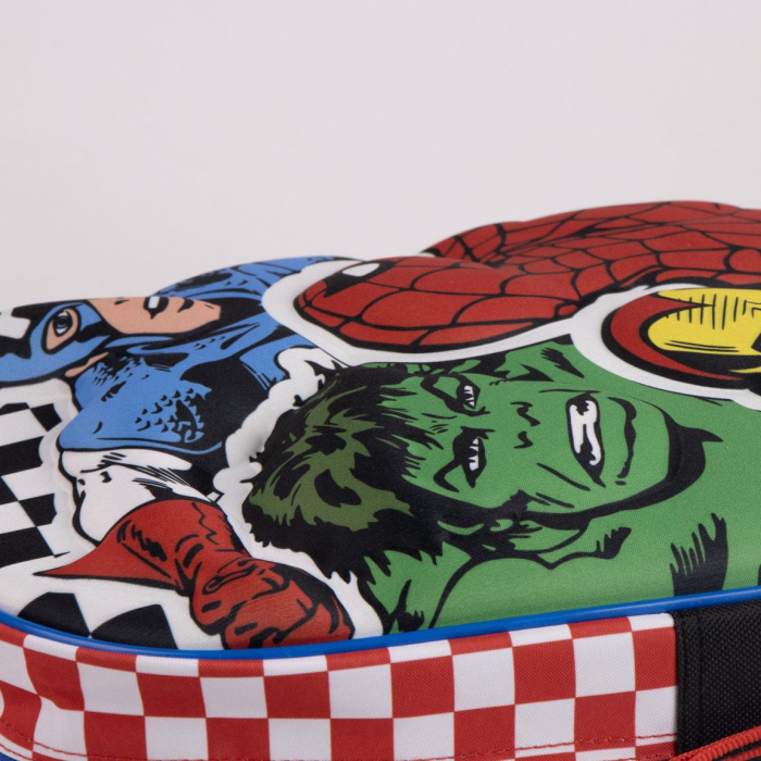 Troler gradinita 3D Avengers , 31x25x10 cm 1 compartiment [7]