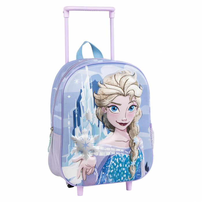 Troler gradinita 3D Frozen Elsa , 31x25x10 cm 1 compartiment [1]