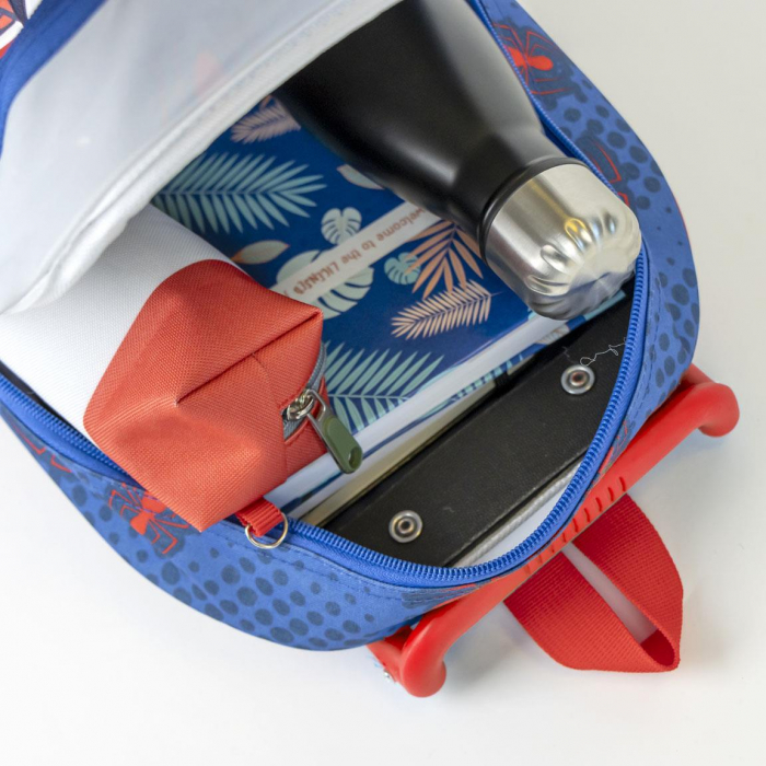 Troler gradinita 3D Spiderman, 31x25x10 cm, 1 compartiment [3]