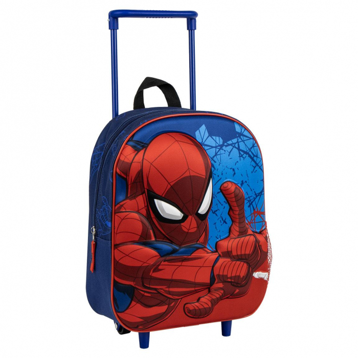 Troler gradinita 3D Spiderman, 31x25x10 cm [1]