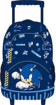 Troler scoala Sonic The Hedgehog 2024, 36x49x24 cm [1]