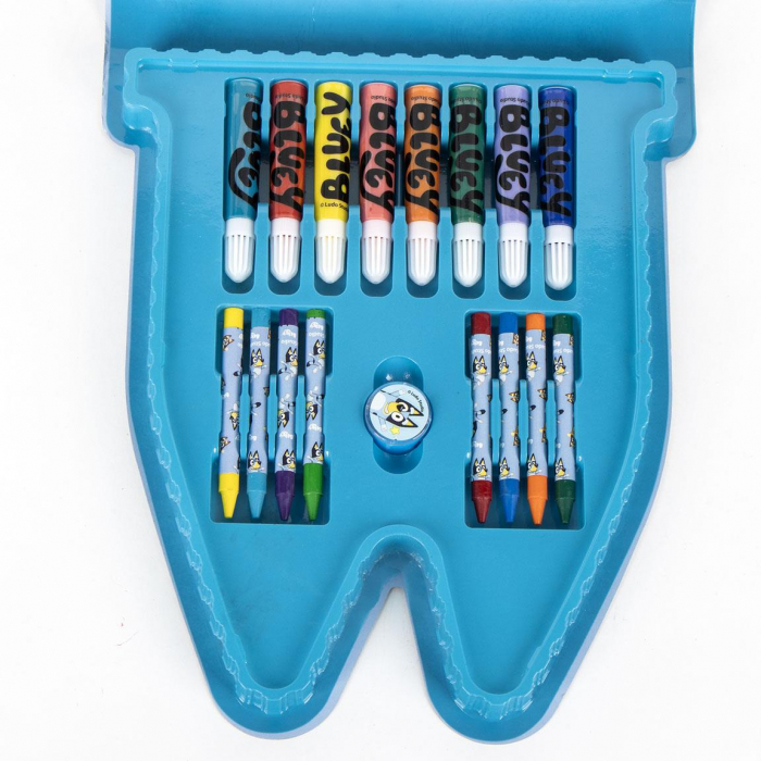 Trusa de colorat Bluey , 34 piese [4]