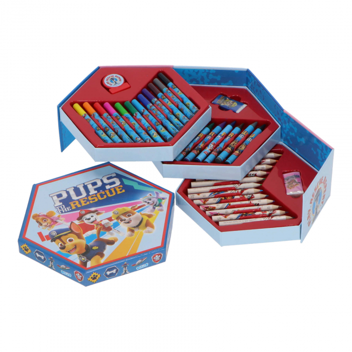 Trusa de colorat Paw Patrol, 41 piese [3]