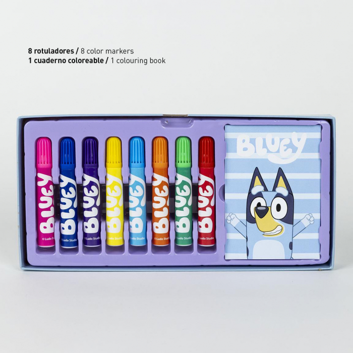 Trusa de colorat valiza Bluey, 42 piese [4]