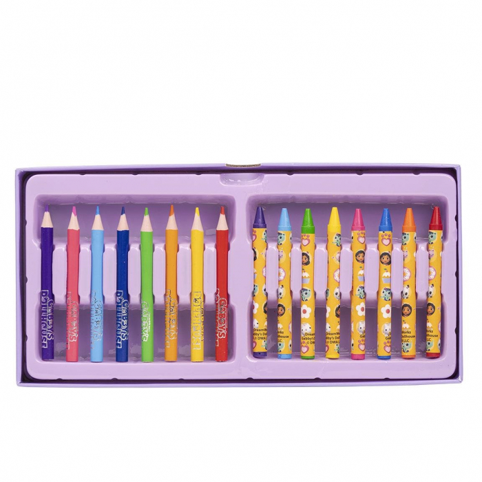 Trusa de colorat valiza Gabby's Dollhouse, 42 piese [5]