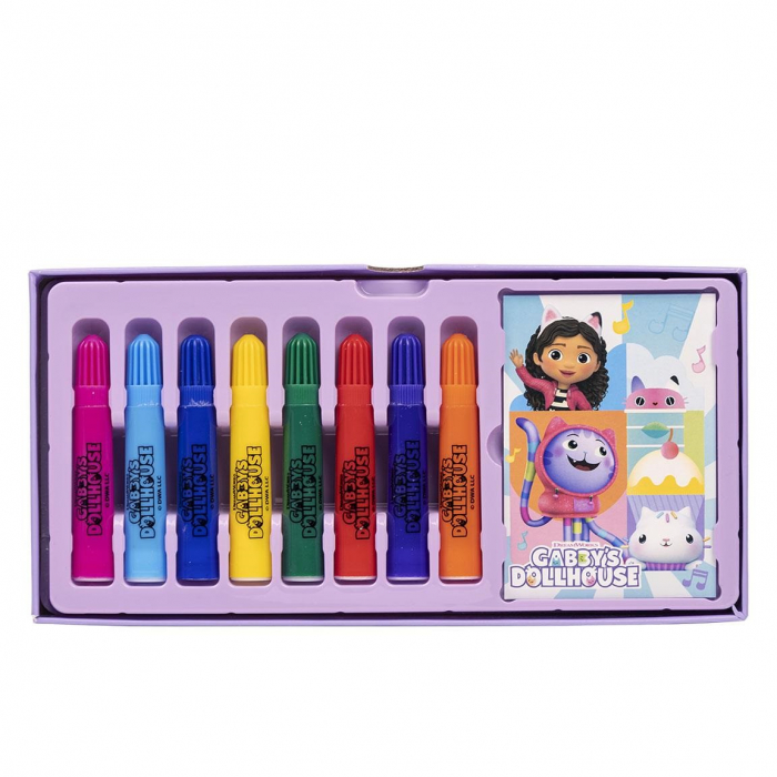 Trusa de colorat valiza Gabby's Dollhouse, 42 piese [6]