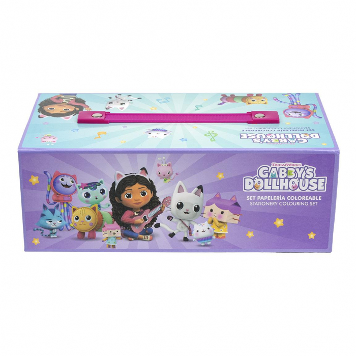 Trusa de colorat valiza Gabby's Dollhouse, 42 piese [2]