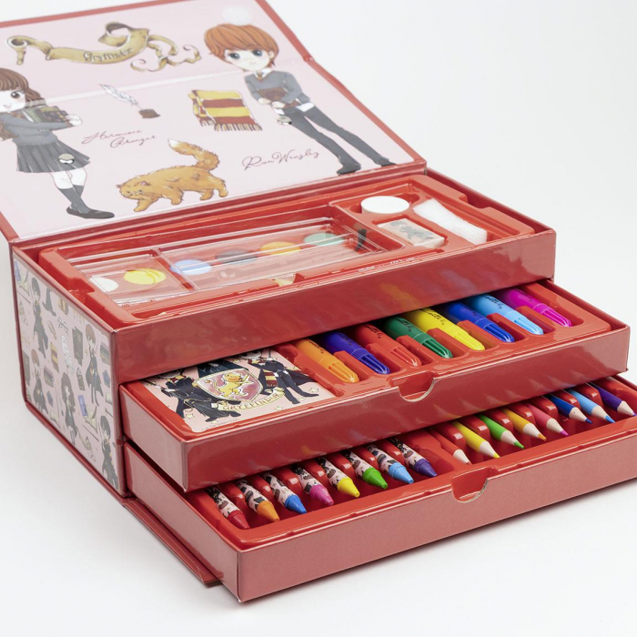 Trusa de colorat valiza Harry Potter Gryffindor, 42 piese [5]