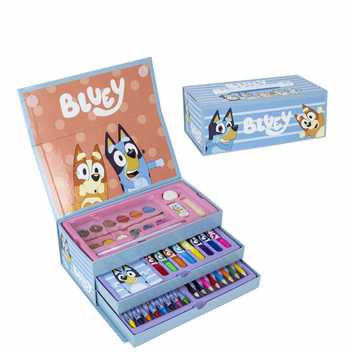 Trusa de colorat valiza Bluey, 42 piese [2]