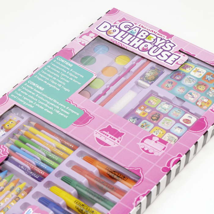 Trusa desen tip valiza Gabby's Dollhouse Meow 43 piese [5]