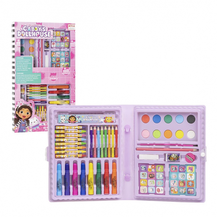Trusa desen tip valiza Gabby's Dollhouse Meow 43 piese [1]